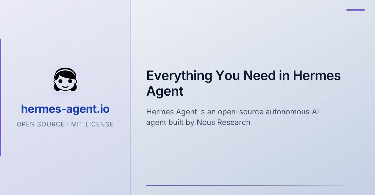 Hermes Agent — The Open-Source Autonomous AI Agent with Persistent Memory